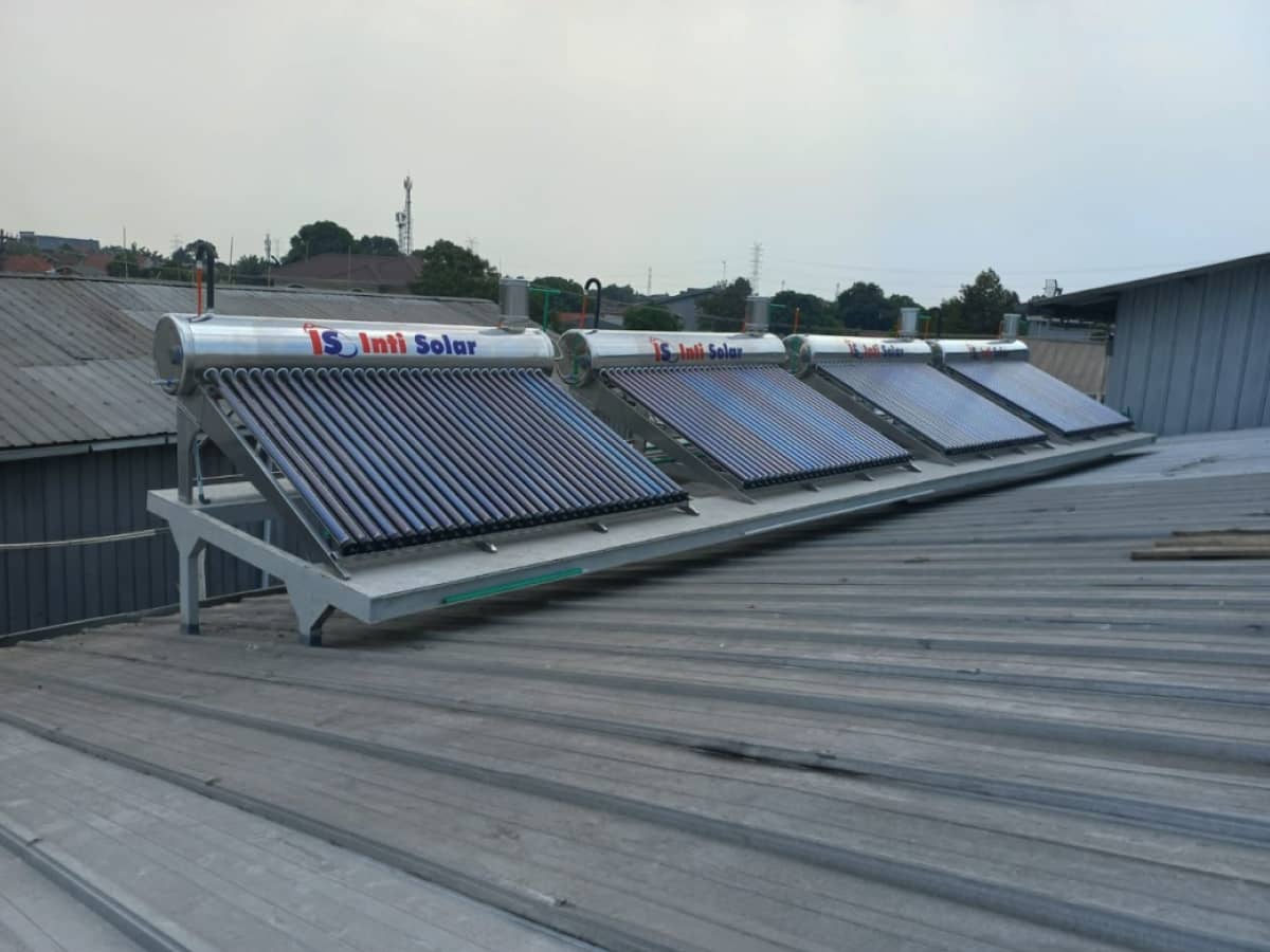 Inti Solar hadir sebagai penyedia solar water heater terdepan