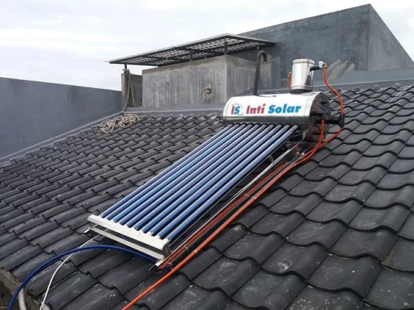 inti solar water heater atap